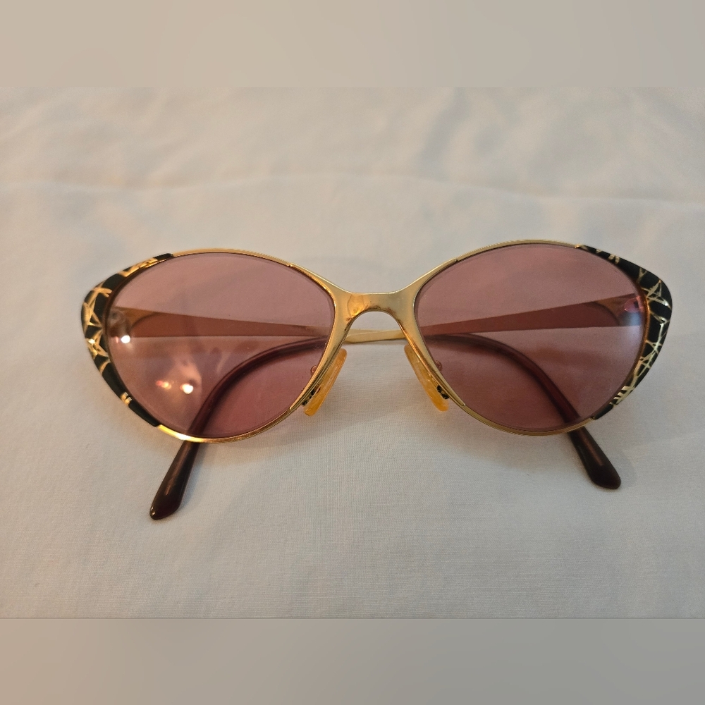 Vintage GUCCI Cat Eye 2 Tone Glasses Frames
